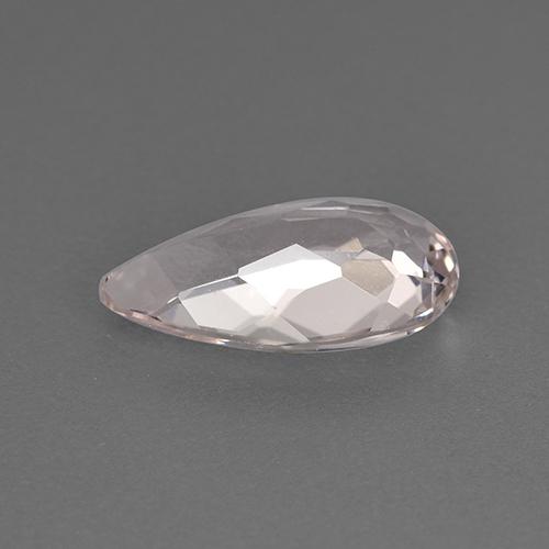 Morganita rosa natural de 1,11 ct, en forma de pera, VVS-VS