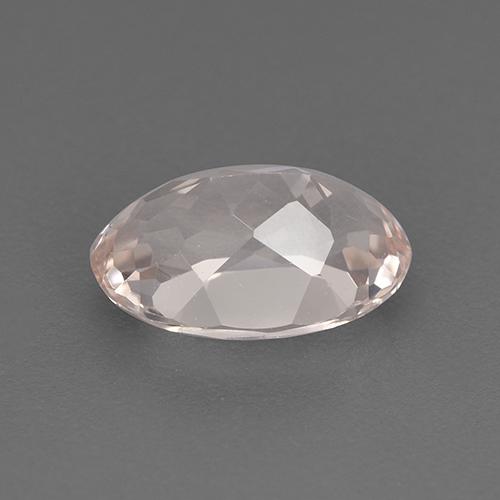 Morganita Rosado medio natural de 1.60 ct, Corte Óvalo, VVS-VS