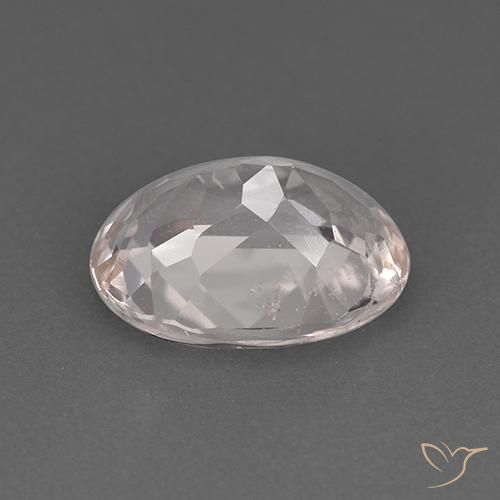 Morganita Blanco natural de 1.79 ct, Ovalada, VS