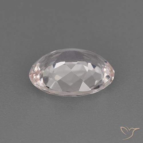 Morganita Blanco natural de 1.60 ct, Ovalada, VVS-VS