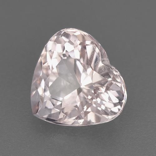 Morganita Rosado claro natural de 1.91 ct, Forma de corazón, VS