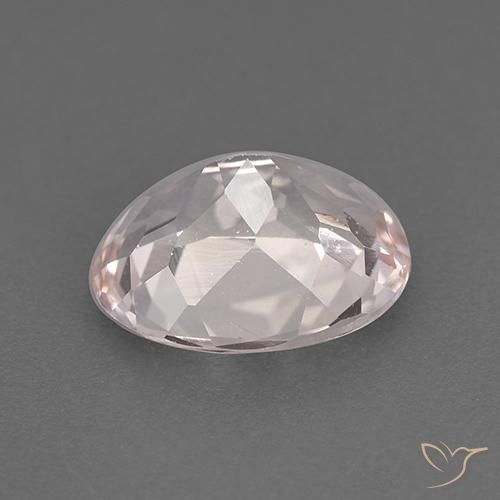 Morganita Rosado claro natural de 1.86 ct, Ovalada, VS