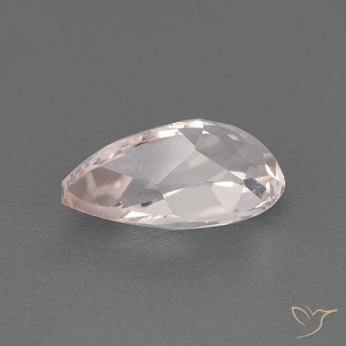Morganita Tono rosado rosa natural de 1.30 ct, En forma de pera, VS