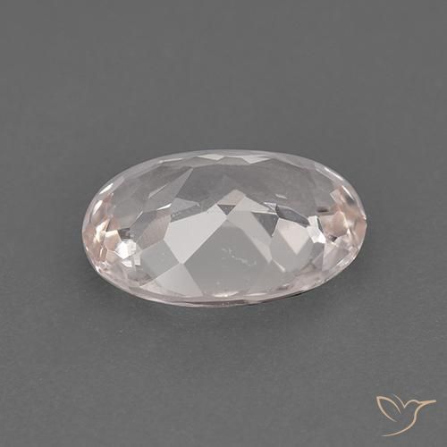 Morganita Rosado claro natural de 1.51 ct, Ovalada, VS