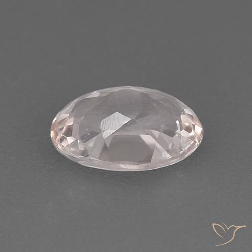 Morganita Rosado claro natural de 1.18 ct, Ovalada, VVS-VS