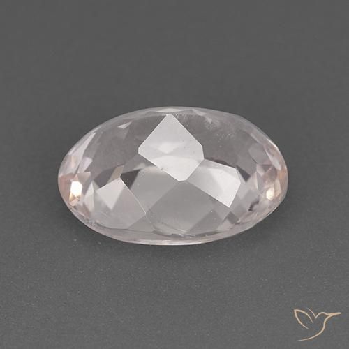 Morganita Rosado claro natural de 1.95 ct, Ovalada, VS