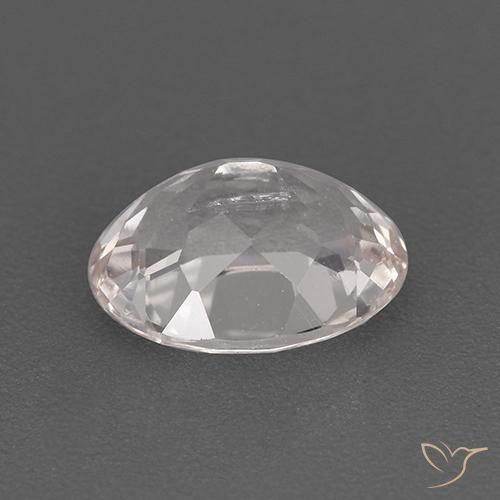 Morganita Rosado claro natural de 1.21 ct, Ovalada, VVS-VS