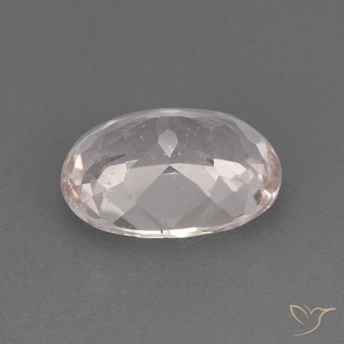 Morganita Rosado flamingo natural de 1.85 ct, Ovalada, VS