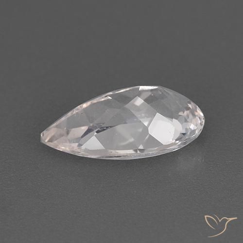 Morganita Rosado claro natural de 1.53 ct, En forma de pera, VS