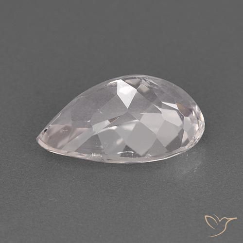 Morganita Rosado claro natural de 1.73 ct, En forma de pera, VS