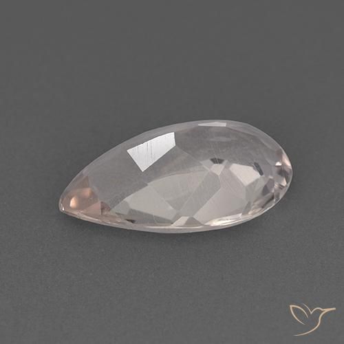 Morganita Rosado muy claro natural de 1.75 ct, En forma de pera, VS