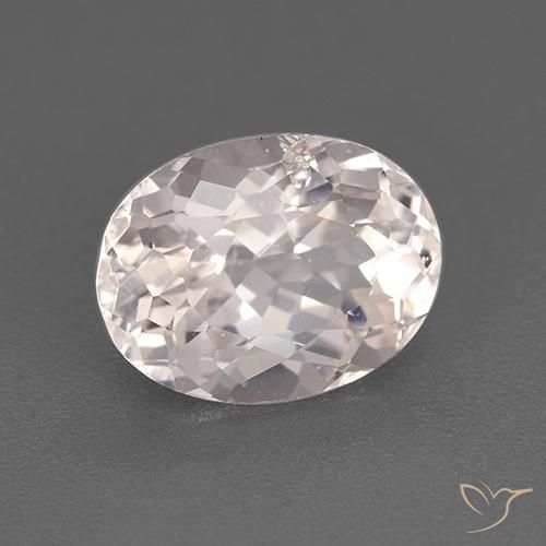 Morganita Rosado claro natural de 1.95 ct, Ovalada, VS