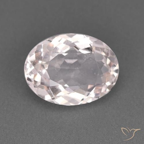 1.61ct Natural Rosado claro Morganita, Ovalada, VS