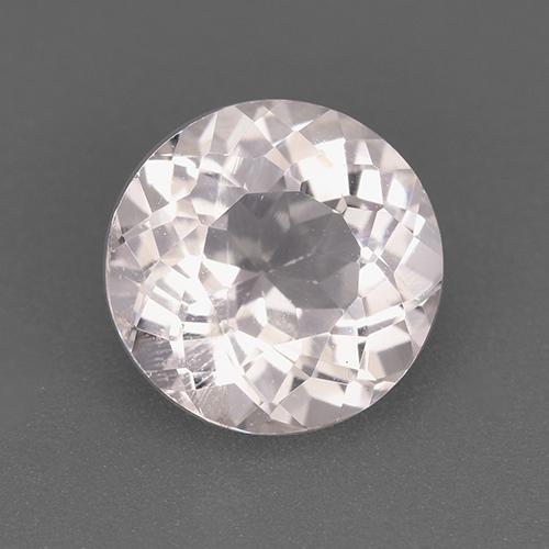 Morganita Rosado claro natural de 1.54 ct, Corte Redondo, VS