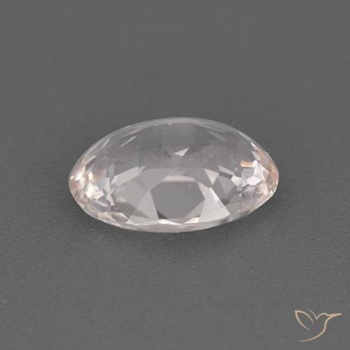 Morganita Rosado claro natural de 1.30 ct, Ovalada, VS