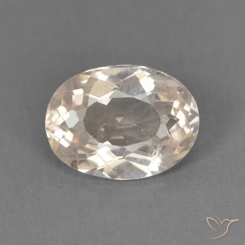 1.50ct Natural Rosado medio morganita, Ovalada, VS