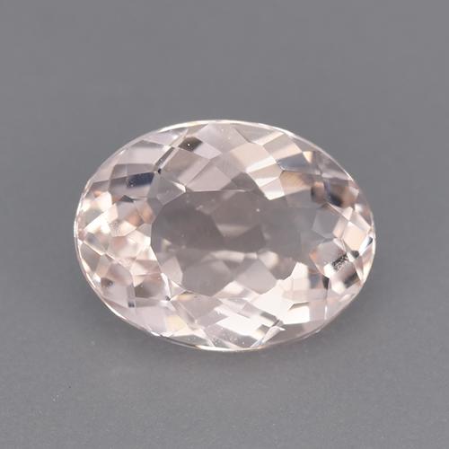 Morganita rosa natural de 2,02 ct, corte óvalo, VVS-VS