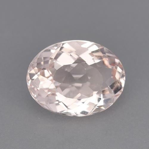 Morganita rosa natural de 2,02 ct, corte óvalo, VVS-VS