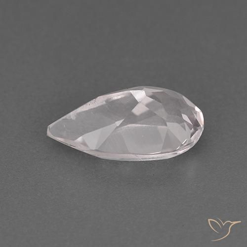 Morganita Rosado claro natural de 0.97 ct, En forma de pera, VS