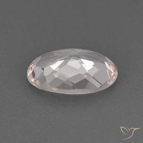 Morganita Rosado flamingo natural de 0.77 ct, Ovalada, VVS-VS