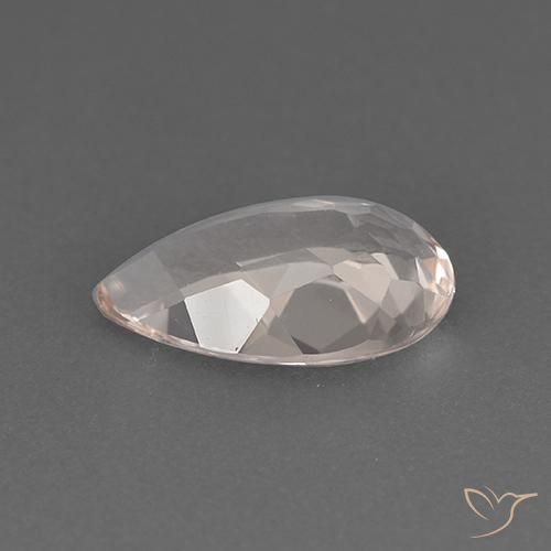 morganita Rosado medio natural de 1.54 ct, En forma de pera, VVS-VS