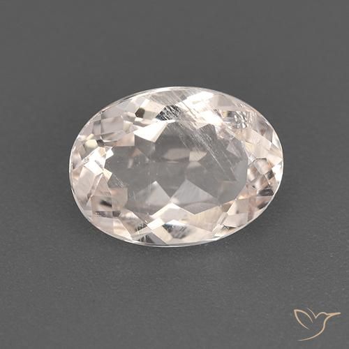 1.18ct Natural Rosado claro medio morganita, Ovalada, VS
