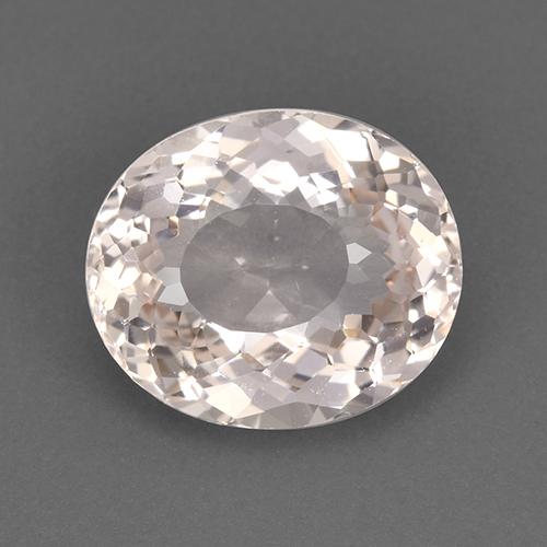 Morganita Rosado salmón natural de 2.67 ct, Corte Óvalo, VVS