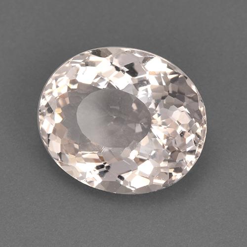 Morganita Rosado salmón natural de 2.67 ct, Corte Óvalo, VVS