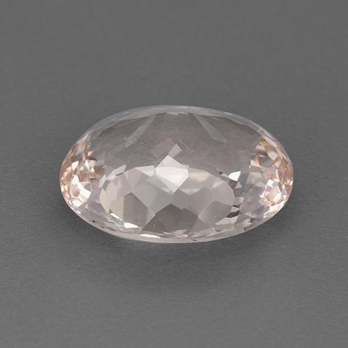 Morganita Rosado salmón natural de 2.67 ct, Corte Óvalo, VVS