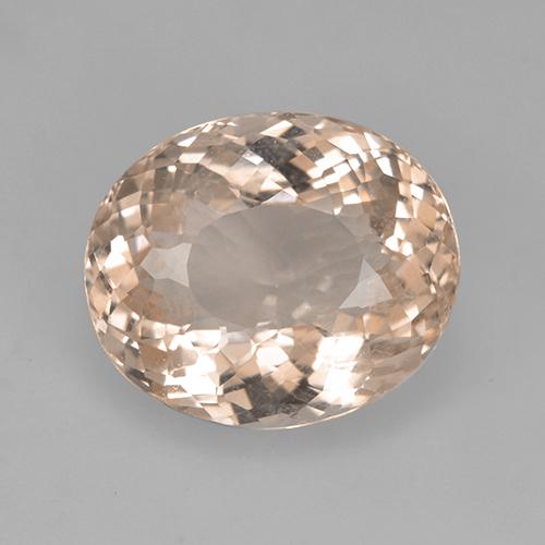 Morganita rosa natural de 5,42 ct, corte óvalo, VS