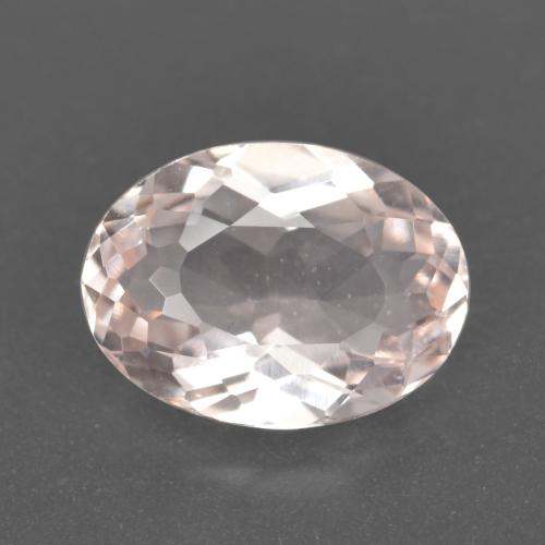 Morganita rosa natural de 1,11 ct, corte óvalo, VVS-VS