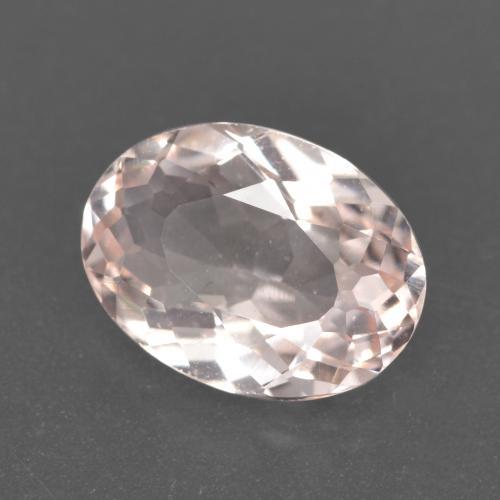 Morganita rosa natural de 1,11 ct, corte óvalo, VVS-VS