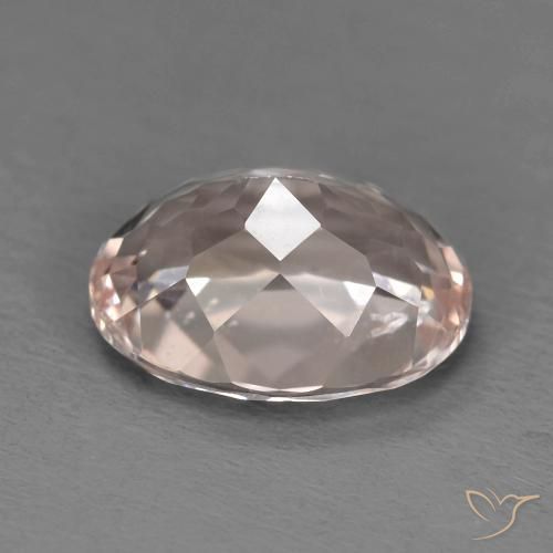 Morganita Rosado claro natural de 1.72 ct, Ovalada, VS