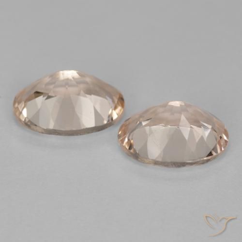 Gemas de Morganita Rosado salmón natural de 2.20 ct, Ovalada, VS