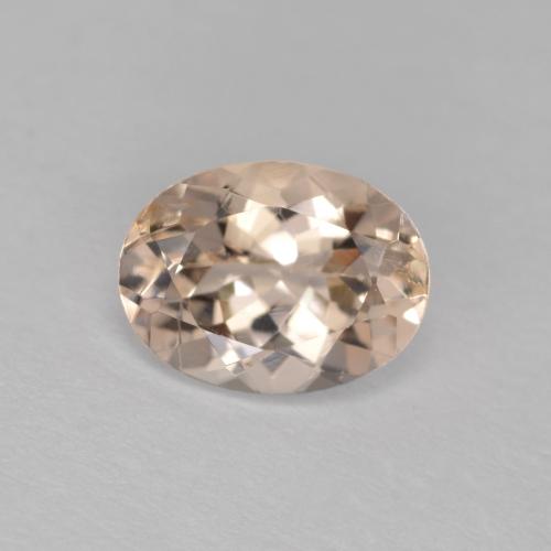 Morganita rosa natural de 1,12 ct, corte óvalo, VS