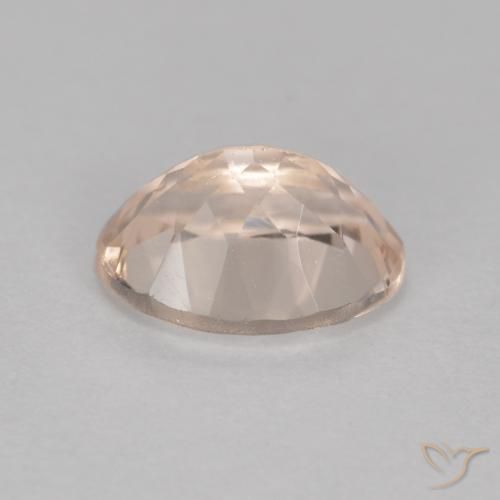 Morganita rosa natural de 1,21 ct, corte óvalo, VS
