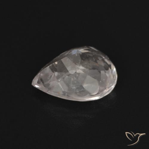 Morganita Rosado claro natural de 1.17 ct, En forma de pera, VS