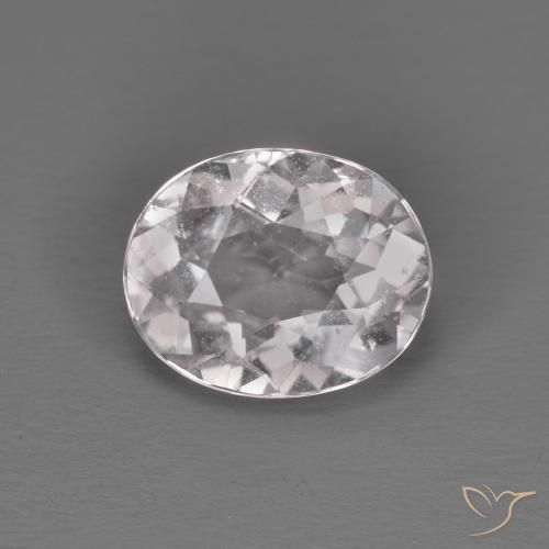 1.16ct Natural Rosado claro morganita, Ovalada, VS