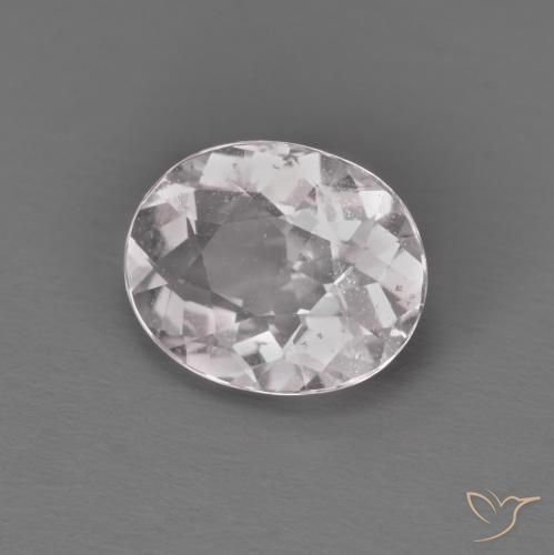 Morganita Rosado claro natural de 1.16 ct, Ovalada, VS