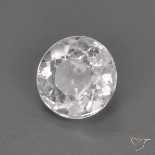 Morganita Rosado claro natural de 0.71 ct, Redondo, VS