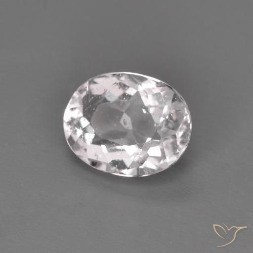 Morganita Rosado claro natural de 0.93 ct, Ovalada, VS
