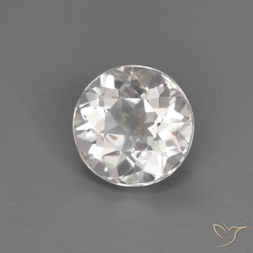 Morganita Rosado claro natural de 1.09 ct, Redondo, VS