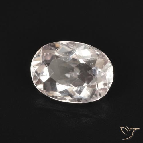 Morganita Rosado claro natural de 1.23 ct, Ovalada, VS