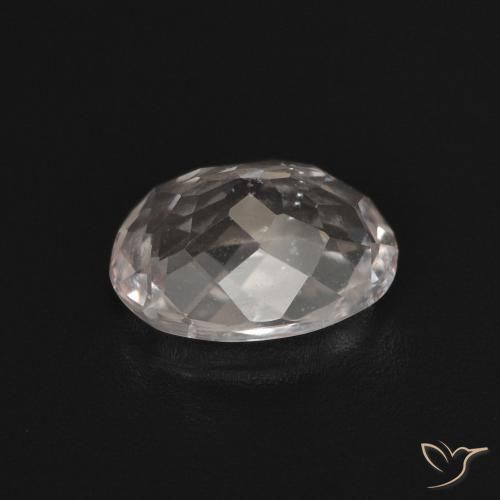 Morganita Rosado claro natural de 1.23 ct, Ovalada, VS
