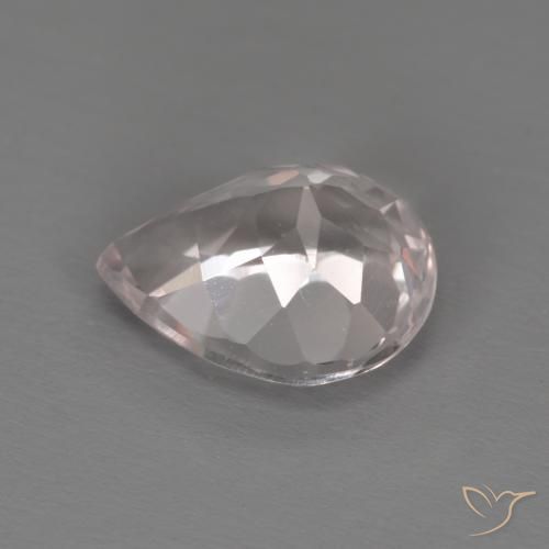 Morganita Rosado claro natural de 1.50 ct, En forma de pera, VVS-VS