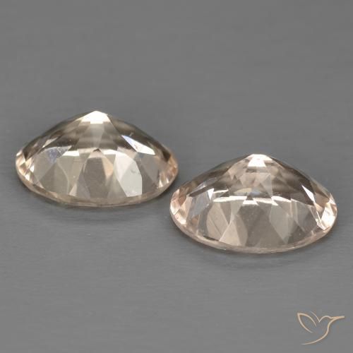 Gemas de Morganita Rosado salmón natural de 2.12 ct, Ovalada, VS