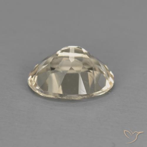 Morganita Dorado claro natural de 1.09 ct, Ovalada, VVS-VS