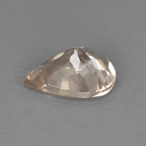 Morganita rosa natural de 0,84 ct, en forma de pera, VS