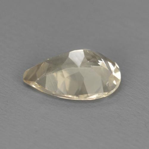 Morganita Dorado claro natural de 0.88 ct, En forma de pera, VS