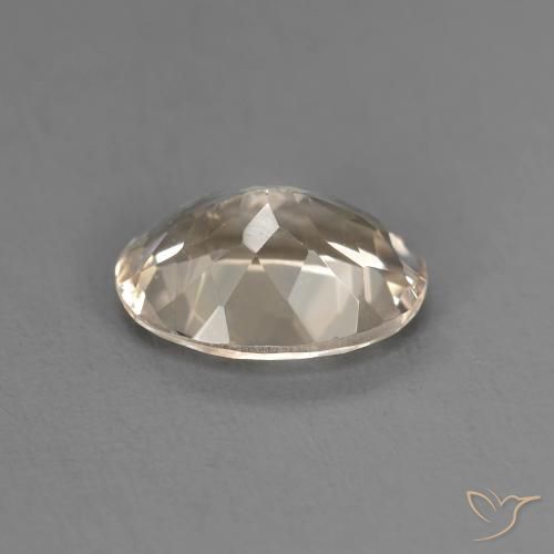 Morganita Dorado claro natural de 1.05 ct, Ovalada, VS